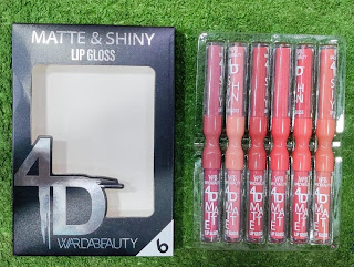 Matte & Shiny Lip Gloss Pack of 6