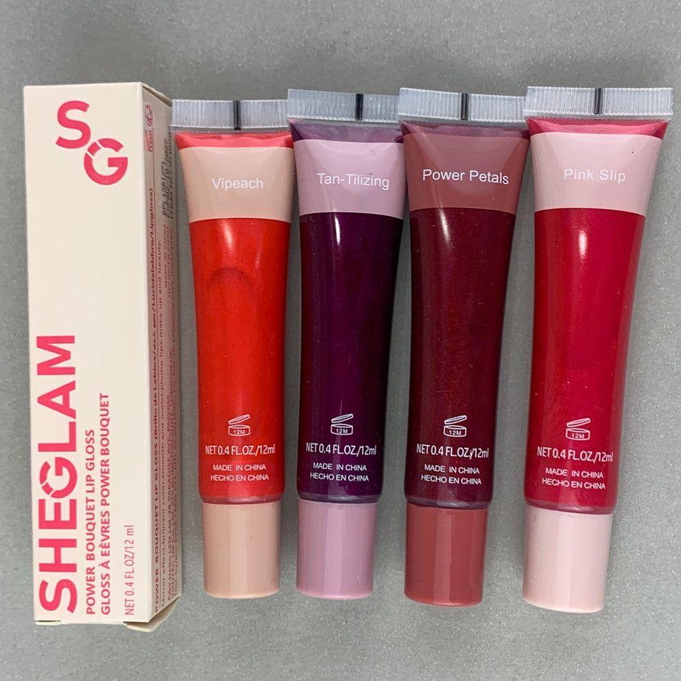 Lip Gloss Set 4 Shades Long Lasting Glossy - Image 2