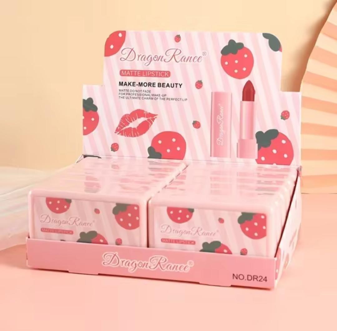 Matte Lipstick Set 6 Shades Nude Long Lasting - Image 2