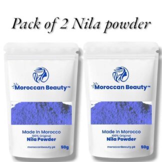 Blue Face Mask Pack of 2 Whitening & Brightening Powder