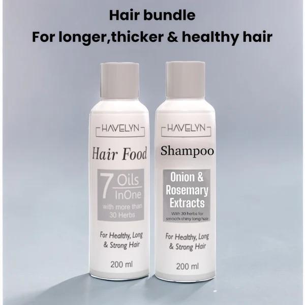 2 in 1 Hair Care Oil & Shampoo Set for Pakistani Hair