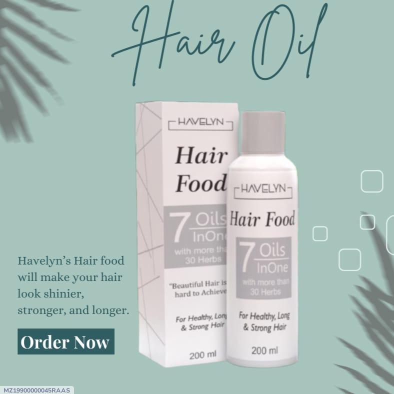 Hair Food Oil 200ml for Healthy Long Strong Hair - Image 2