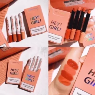 Hey Girl Lipstick Set 4 Shades Long Lasting