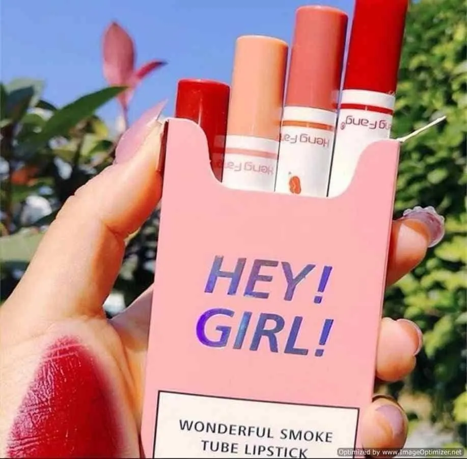 Hey Girl Lipstick Set 4 Shades Long Lasting - Image 2