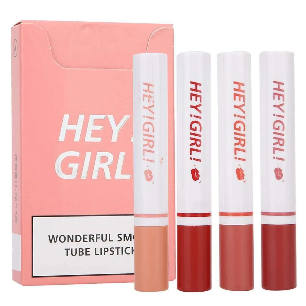Hey Girl Lipstick Set 4 Shades Long Lasting - Image 4
