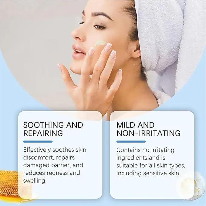 Vitamin E Cream for All Skin Types Blue White - Image 4