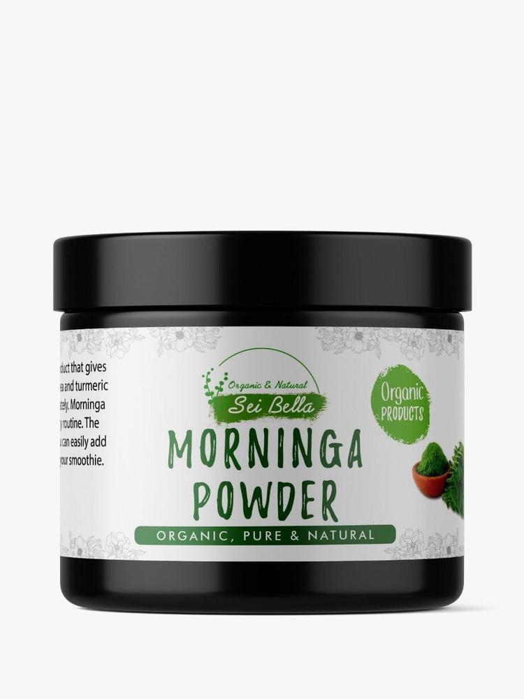 Organic Moringa Powder 50g for Energy & Skin Care - Image 2