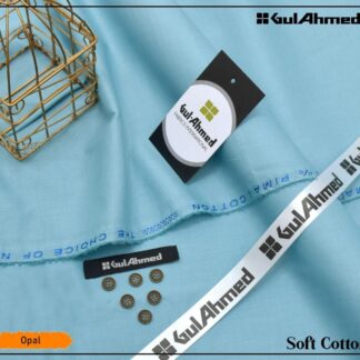 Soft Cotton Turquoise Suit for Men Summer Wear