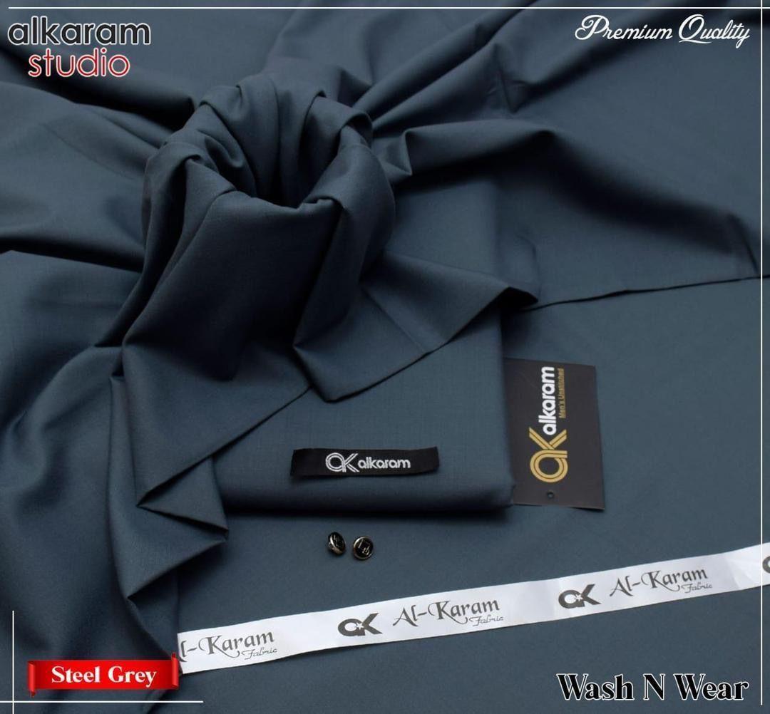 alkaramstudio Mens Unstitched Suit ALK-24-005 - Image 2