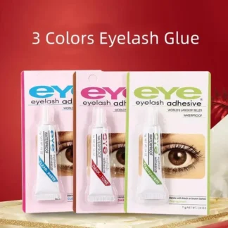 Eyelash Glue 3 Colors Waterproof for Pakistani Lashes