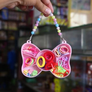 Multicolor Butterfly Hair Organizer for Girls 1-10 Years