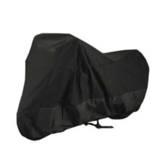 Black Waterproof Bike Cover for Dust & Rain Protection