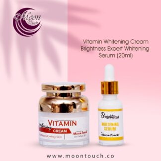 Vitamin Whitening Cream & Serum + Free Mini Tint for All Skin Types