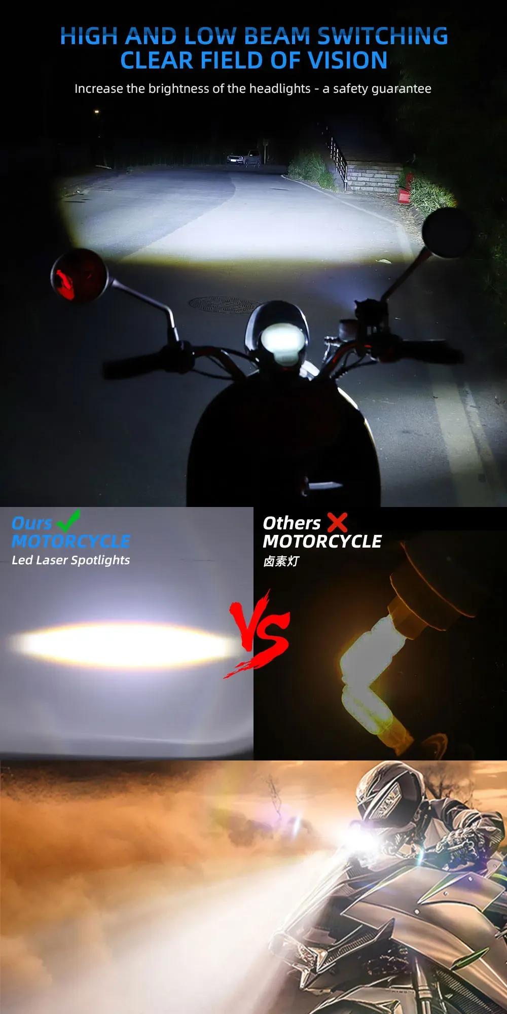 3-Lens LED Fog Lights for SUVs ATVs UTVs Pakistan - Image 7