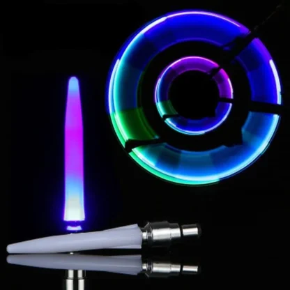 Motion Activated Multi Color Bike Lights Pack of 4