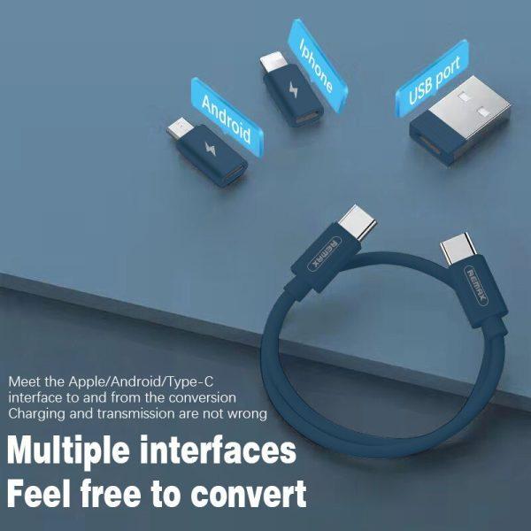 6-in-1 Wireless Charger & Card Holder Black - Image 7