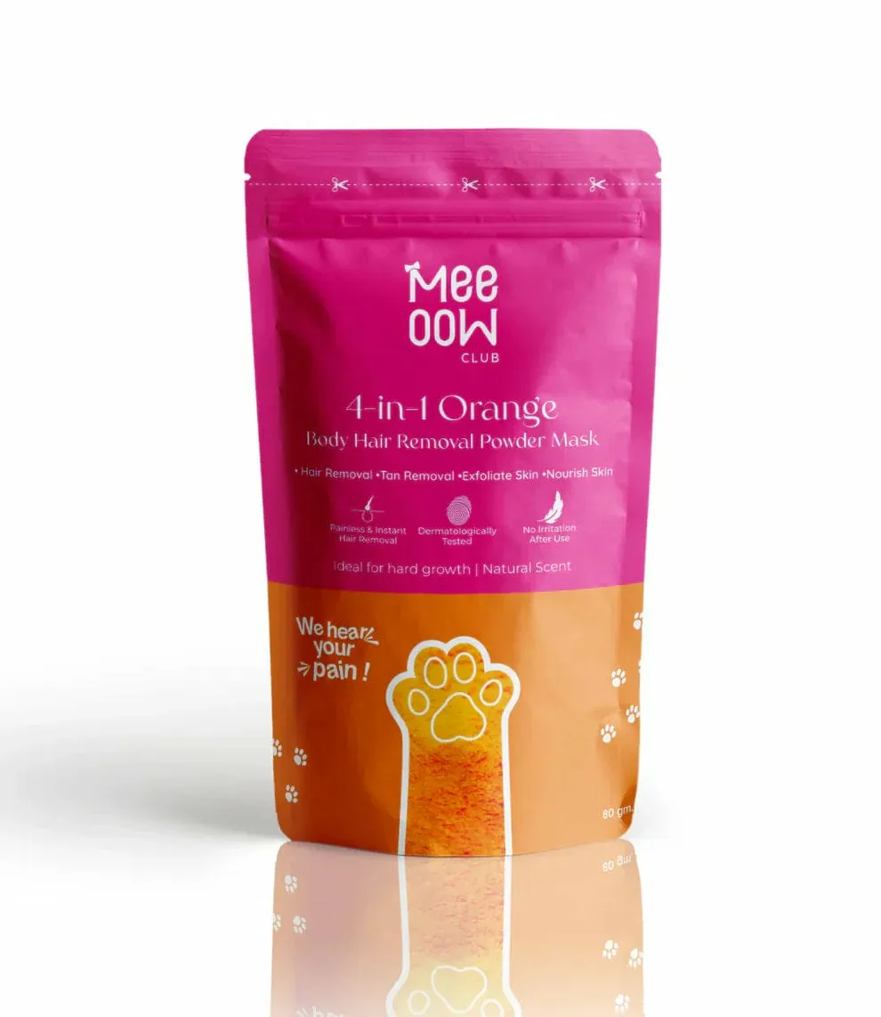 MEOW 10 Mins Painless Body Wax Powder,1 Pack - Image 4