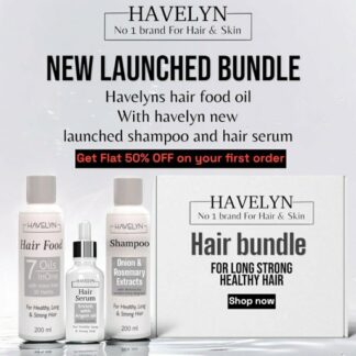 Havelyn 3 in 1 Hair Bundle Oil Shampoo Serum