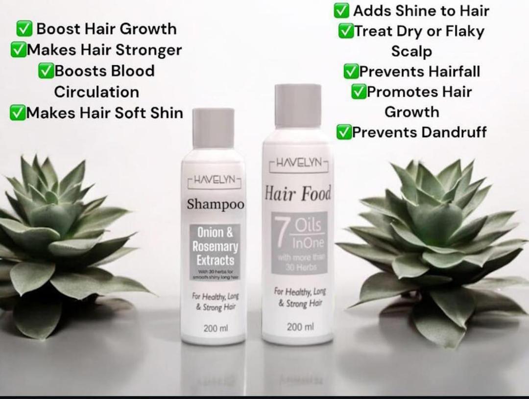 2 in 1 Hair Oil & Shampoo Set 200ml - Image 2