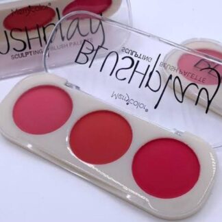 3 Color Blush Kit Matte Berry Pink Red Pakistan