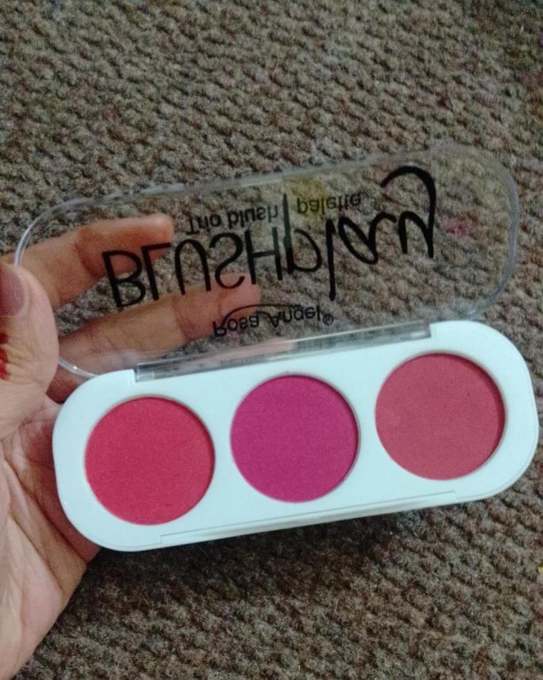 3 Color Blush Kit Matte Berry Pink Red Pakistan - Image 3