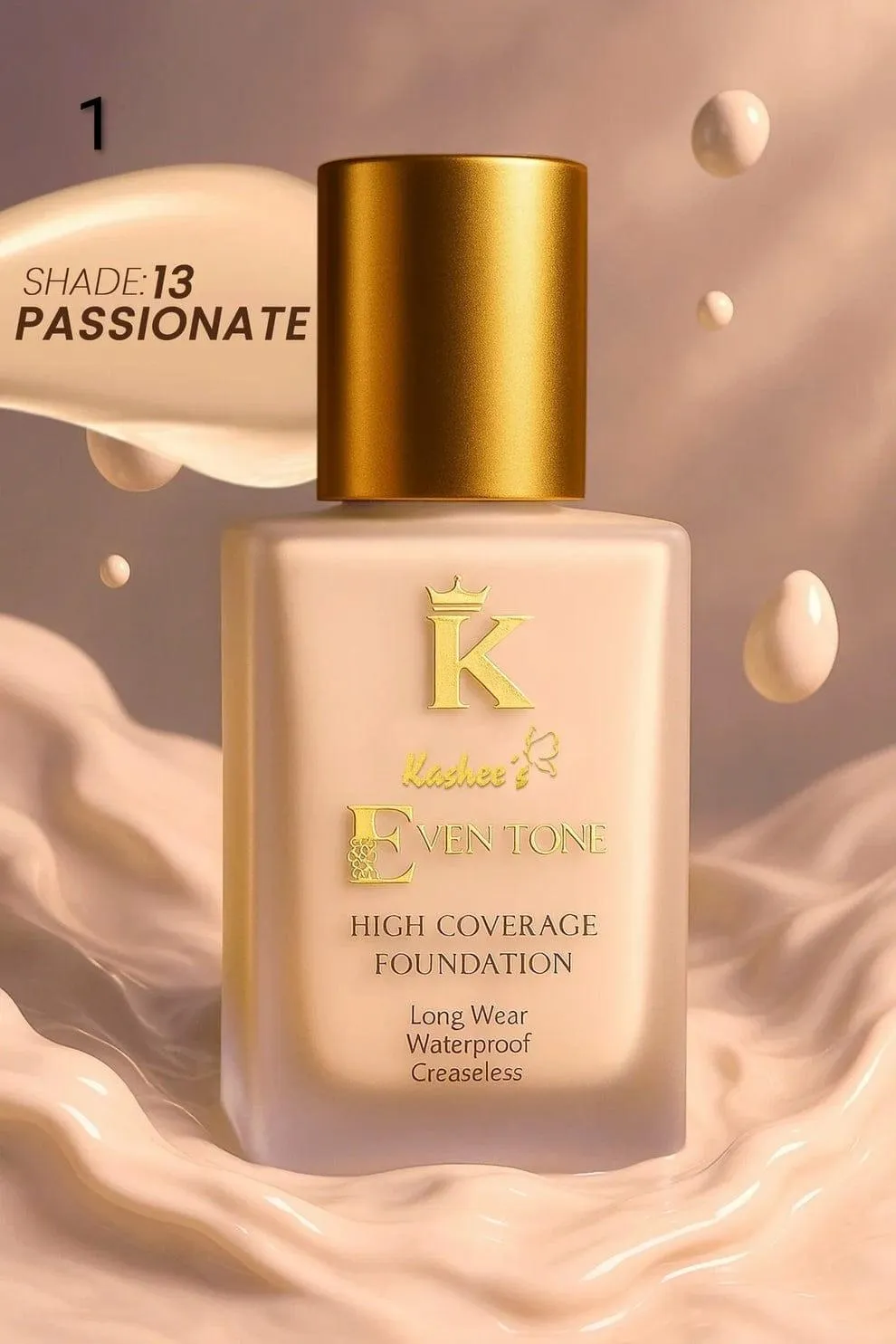 Pakistani Bridal Foundation 24h Waterproof Gold Pack - Image 2