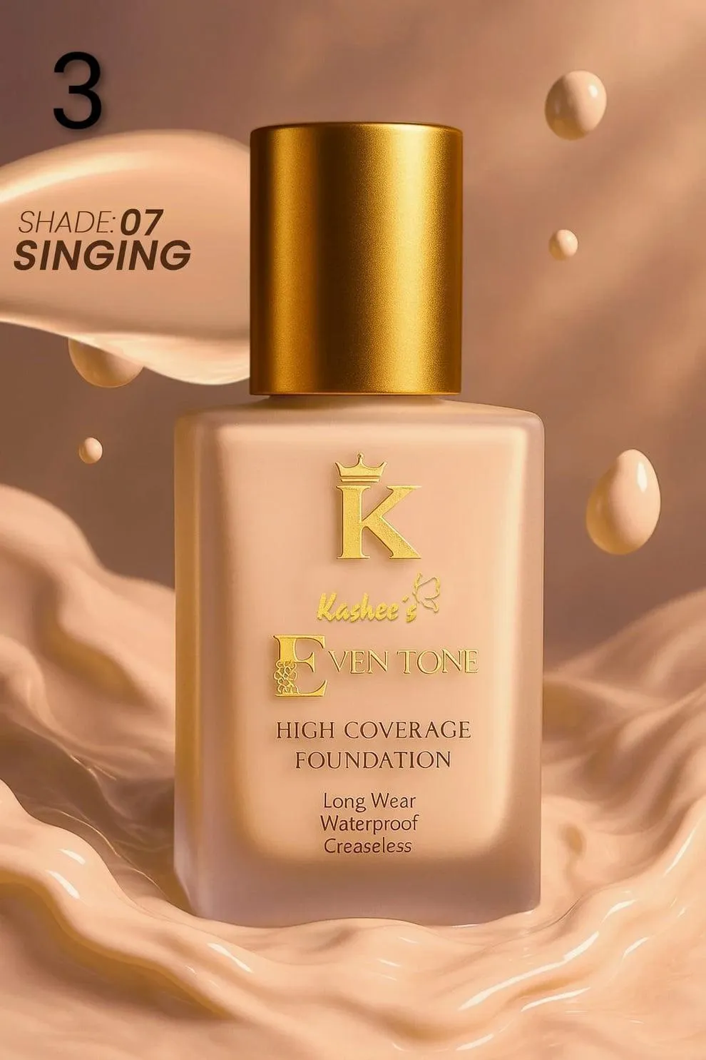 Pakistani Bridal Foundation 24h Waterproof Gold Pack - Image 4