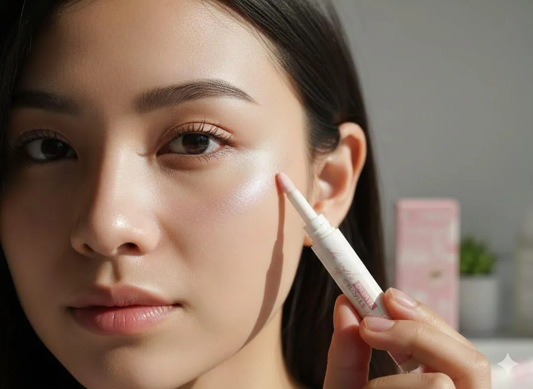 2-in-1 Shimmer Highlighter & Eyeshadow for Flawless Skin - Image 4
