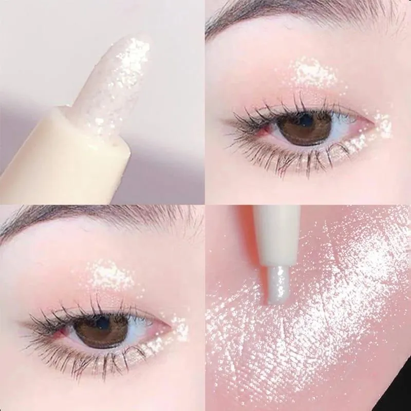 2-in-1 Shimmer Highlighter & Eyeshadow for Flawless Skin - Image 5