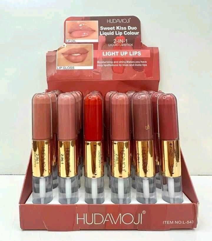 2 in 1 Hydrating Nude Lip Gloss Pack of 2 - Image 7
