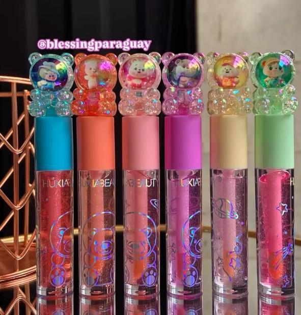 Glossy Pink Lip Oil Sheer Finish 1 Pcs - Image 3