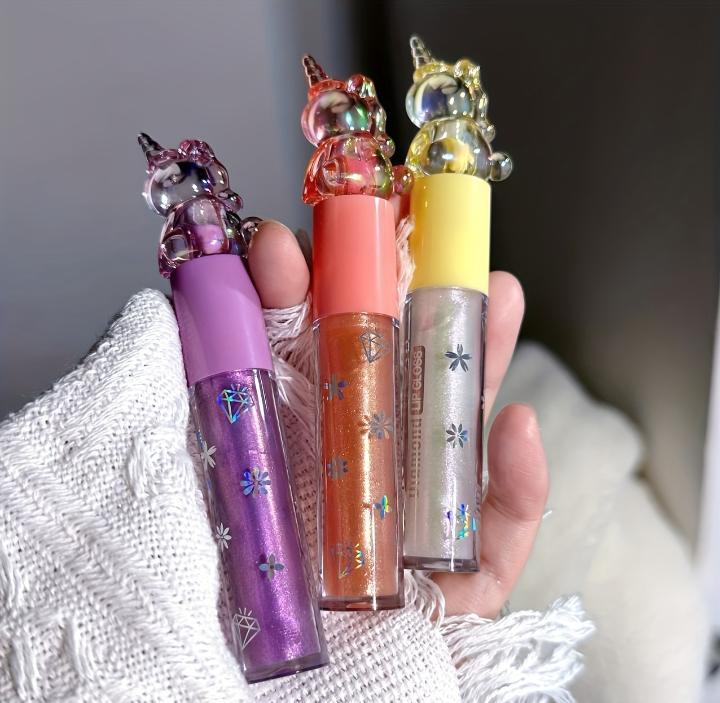 Glossy Pink Lip Oil Sheer Finish 1 Pcs - Image 5