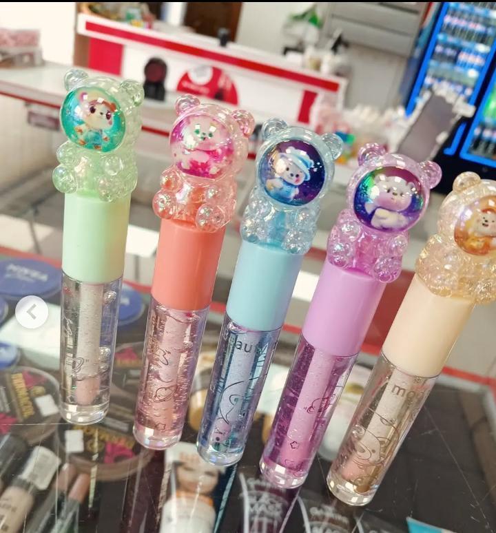 Glossy Pink Lip Oil Sheer Finish 1 Pcs - Image 6