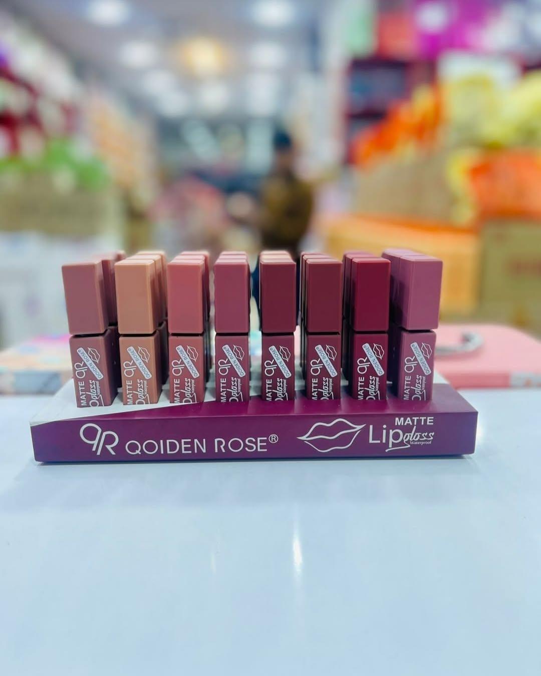 Matte Lip Gloss Set Three Nude Shades Waterproof Pakistan