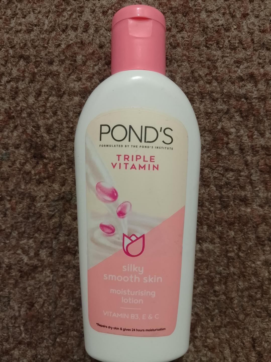 Pond's Triple Vitamin Brightening Body Lotion 100ml - Image 3