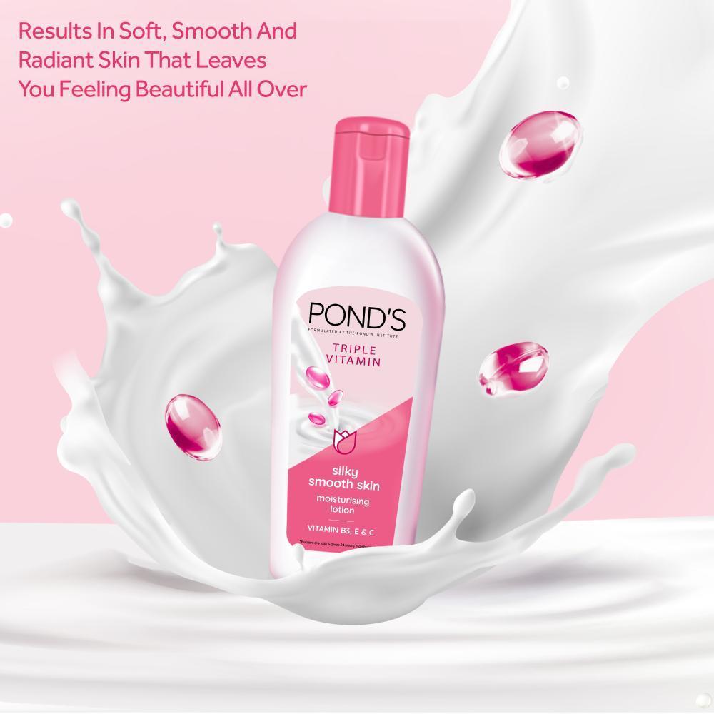 Pond's Triple Vitamin Brightening Body Lotion 100ml - Image 7