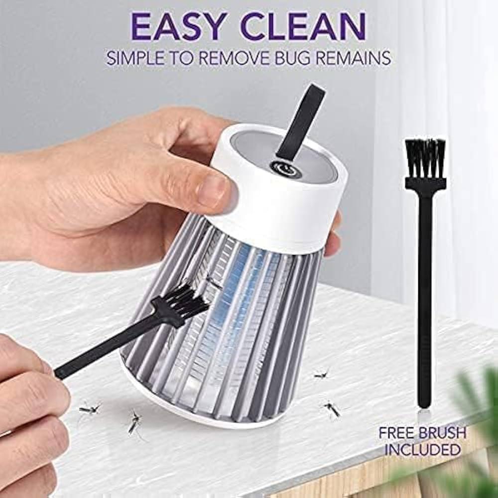 Mosquito Killer Lamp White USB Rechargeable ABS - Image 4