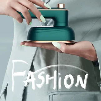 Mini Ironing Machine Green Rose Gold Portable