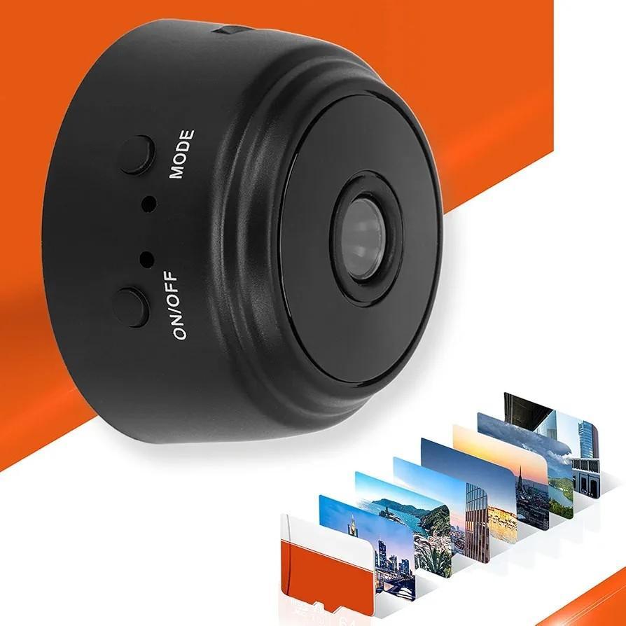 Black Mini Camera with Magnetic Mount & 120min Battery - Image 2