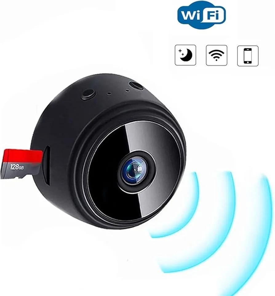 Black Mini Camera with Magnetic Mount & 120min Battery - Image 4