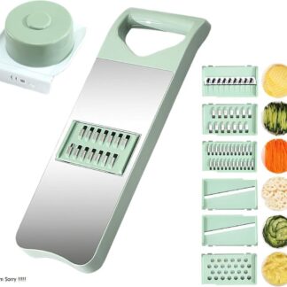 Green Multi-Blade Vegetable Slicer Dishwasher Safe