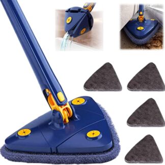 Blue Foldable Mop for Home Cleaning Pakistan