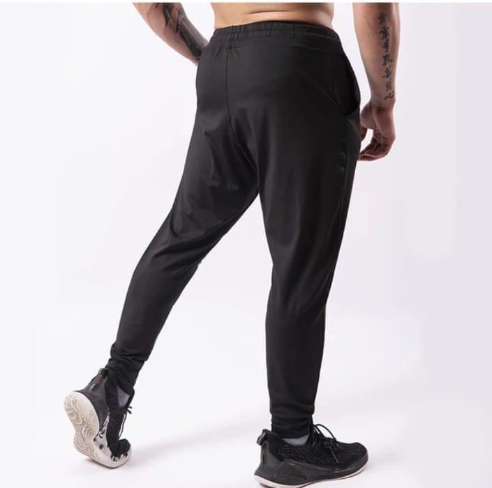 Men Printed Polyester Track Suit Maroon Black Drawstring Waist - Image 3