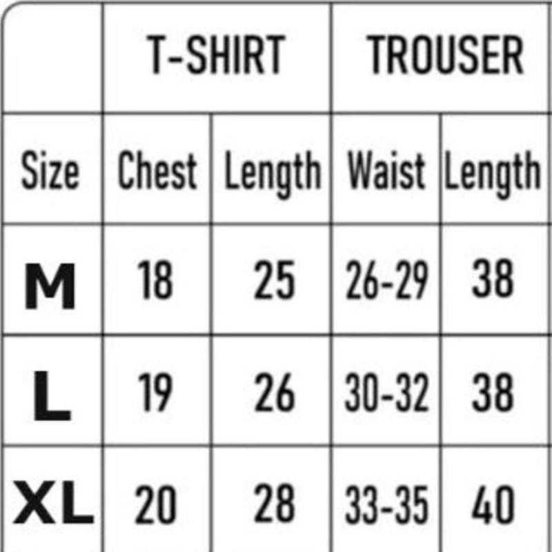 Men Printed Polyester Track Suit Maroon Black Drawstring Waist - Image 4