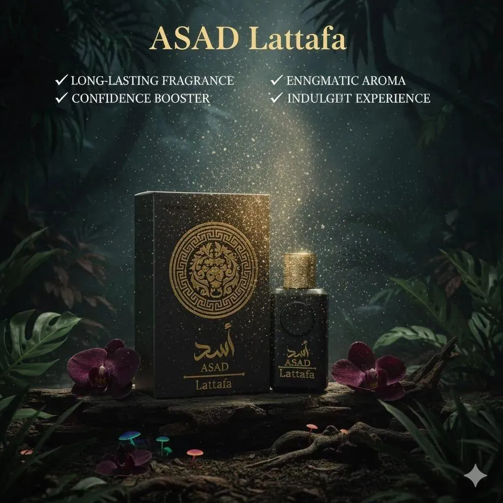 Latafa Asad Eau de Parfum 100ml Long Lasting Scent - Image 5