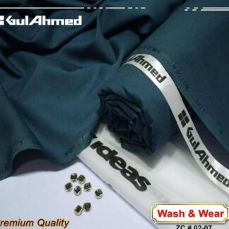 GulAhmed Wash & Wear Blue Suit for Men