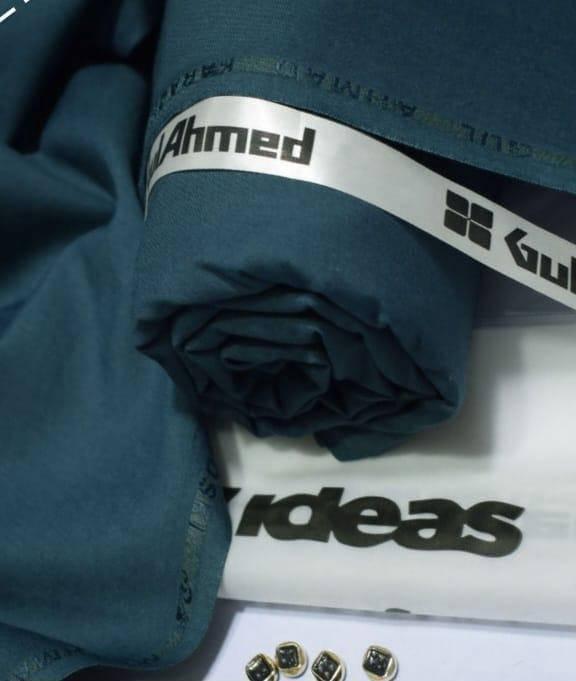 GulAhmed Wash & Wear Blue Suit for Men - Image 2
