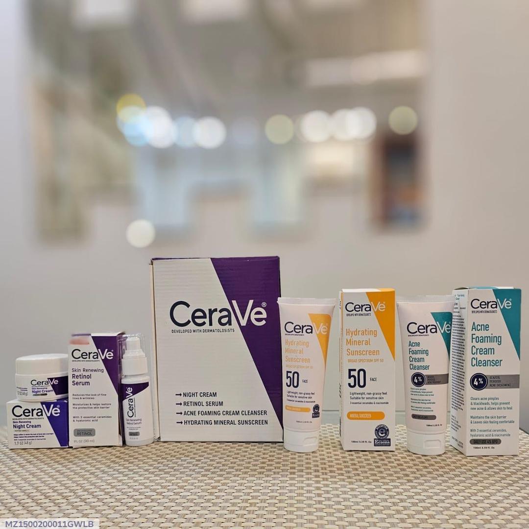 CeraVe 4-in-1 Skincare Bundle SPF 50 Sunscreen Set - Image 3