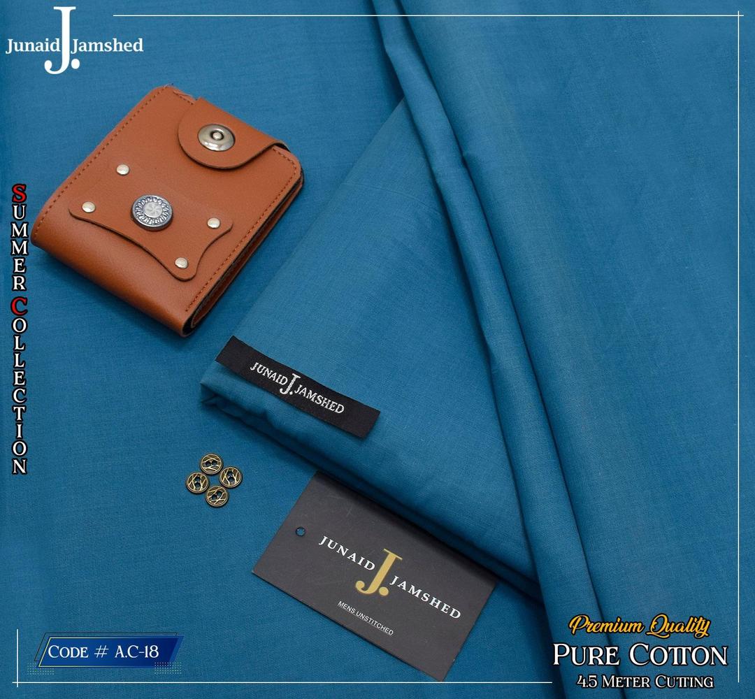 Turquoise Pure Cotton Men Suit AC-4B