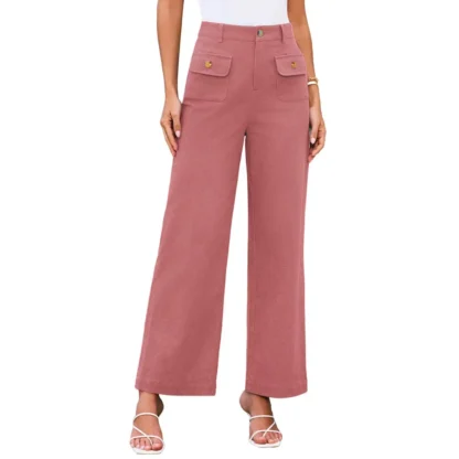 Women High Waisted Wide Leg